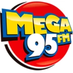 Logotipo Mega 95 FM Cuiabá