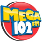 Logotipo Mega 102 FM Jaciara